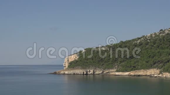 海岸塔索斯希腊视频的预览图