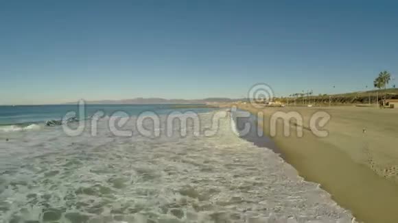 洛杉矶航空码头海滩视频的预览图