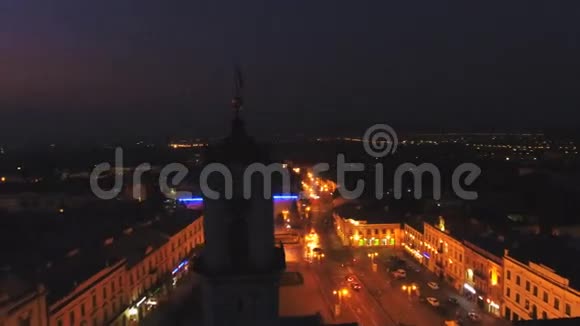 空中射击夜城视频的预览图