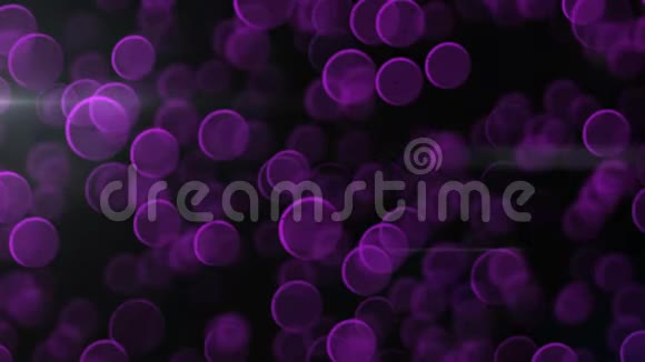 紫色泡泡的动画视频的预览图