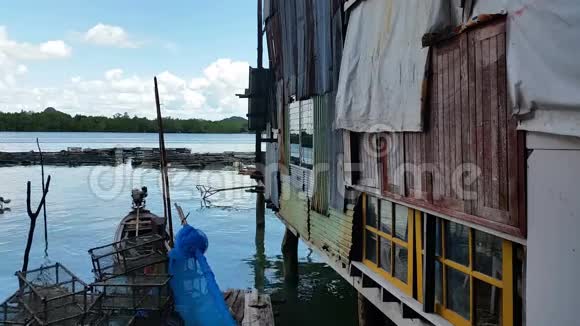泰国渔村潘妮旅游度假目的地视频的预览图