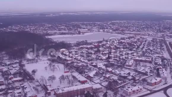 雪城航拍视频的预览图