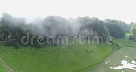 雾和云在乡下视频的预览图