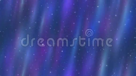 空空间蓝色和Lilac无缝环视频的预览图