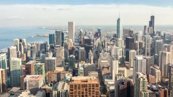 伊利诺伊州芝加哥美丽的天际线视频的预览图