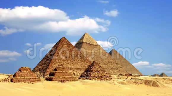 古埃及金字塔埃及的象征视频的预览图