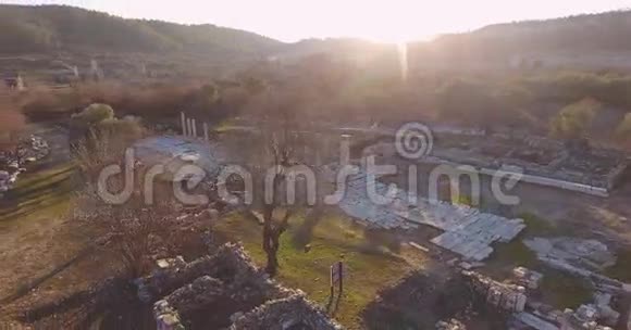 土耳其的古希腊和古罗马遗址视频的预览图