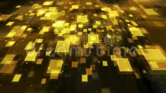 金色长方形视频的预览图