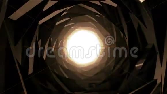 高清循环背景与良好的抽象隧道视频的预览图