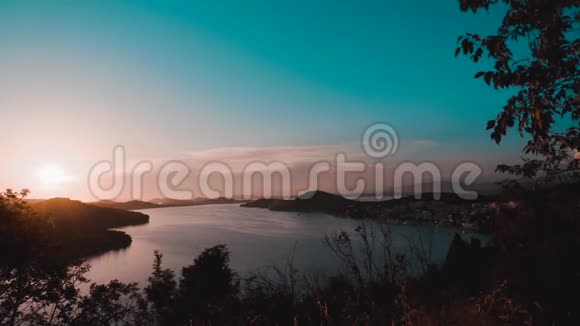 克罗地亚提斯诺小镇的景色视频的预览图