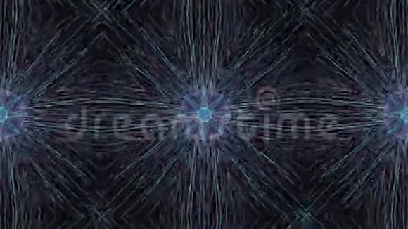圆形抽象几何图案曼达拉视频的预览图