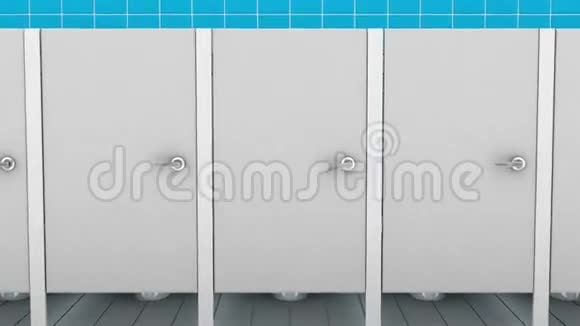 潜入厕所3D动画片绿色画面视频的预览图
