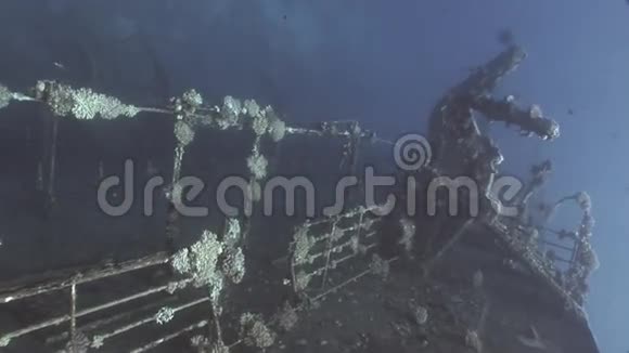 在红海海底沉没的沉船视频的预览图