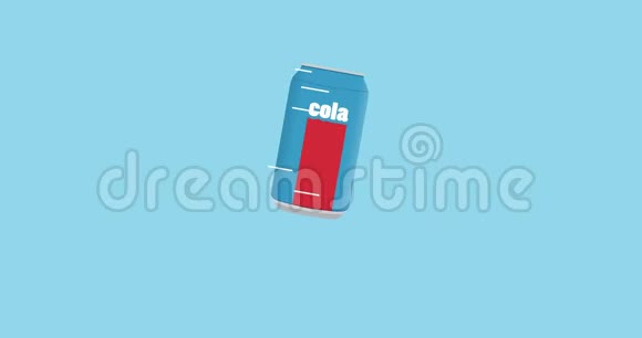 平图标式可乐罐视频的预览图