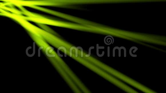 发光霓虹灯绿光光视频动画视频的预览图