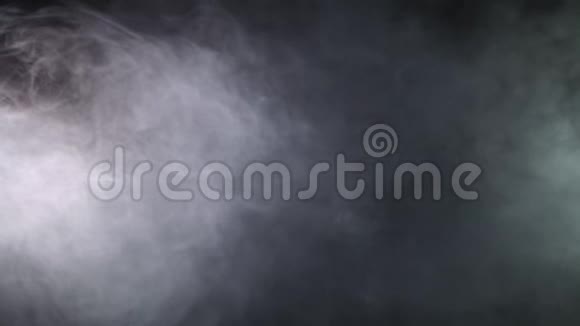 真实的干冰烟雾云雾覆盖完美的合成您的镜头把它丢进去换一下视频的预览图