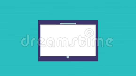 平板电脑屏幕图标上的安全锁视频的预览图