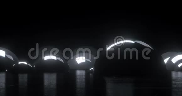 光球的抽象场景视频的预览图