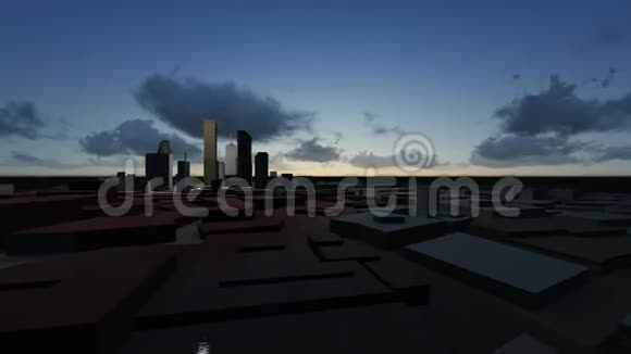 飞越3d城市视频的预览图