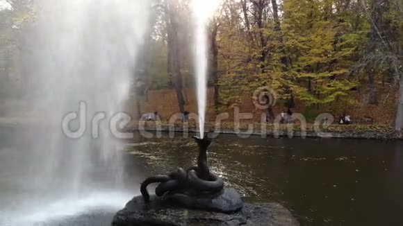 乌克兰乌曼国家树木公园Sofiyivka的一段录音4K视频的预览图