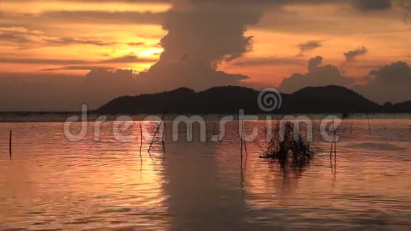 泰国松克拉的黄昏视频的预览图