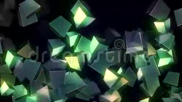 发光立方体Vj环视频的预览图