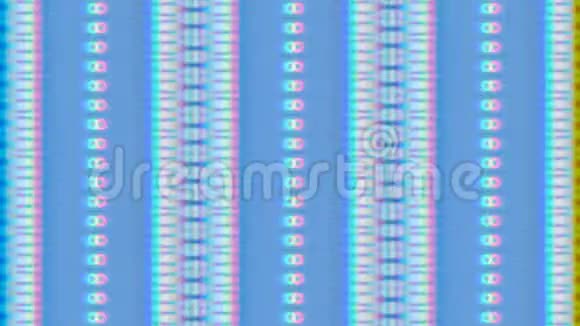 蓝白色调抽象运动万花筒条纹背景视频的预览图