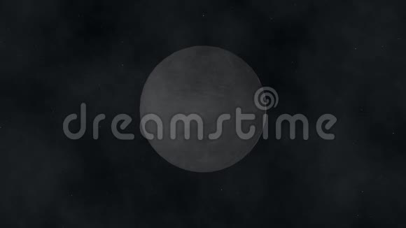 月亮在星域上移动视频的预览图