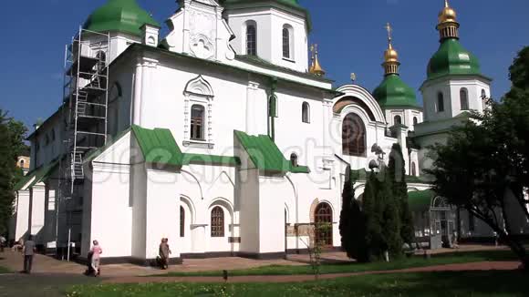 乌克兰基辅圣索菲亚大教堂视频的预览图