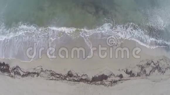 泳滩水平视野空中飞行马略卡视频的预览图