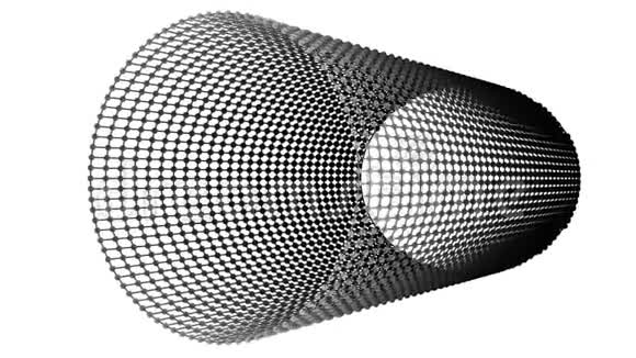 三维抽象金属管道网格三维打印技术纳米材料视频的预览图