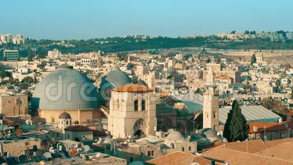 耶路撒冷古镇穹顶全景视频的预览图