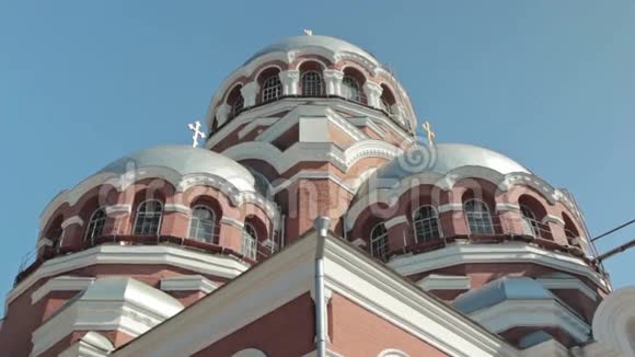 斯帕索普雷布拉辛斯基大教堂在城市视频的预览图