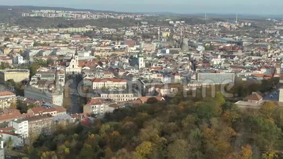 斯皮伯克城堡BrnoBruenn蓝天视频的预览图
