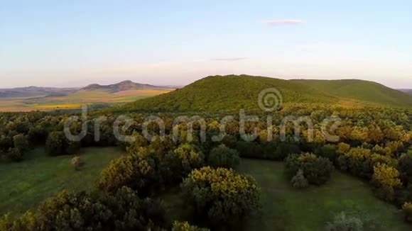 巴尔干混合森林空中视频的预览图