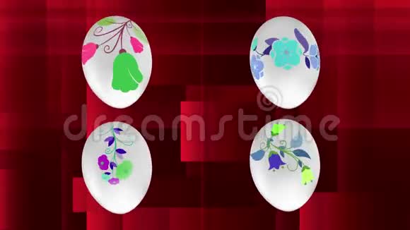 动画与华丽复活节彩蛋视频的预览图