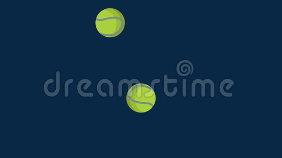 网球下雨高清动画视频的预览图