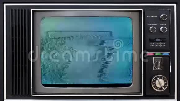 旧电视的顺序视频的预览图