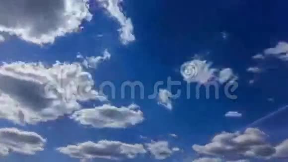 天空中的云影时间流逝4K视频的预览图
