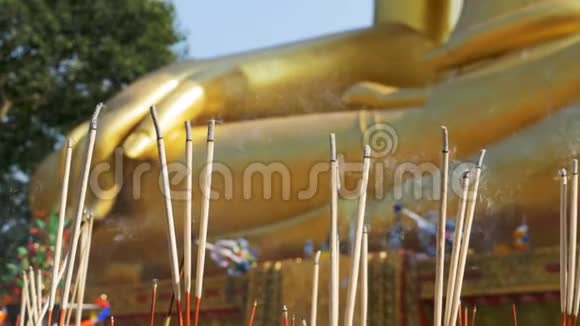 佛寺轻烟泰国帕塔亚视频的预览图