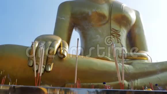 佛寺轻烟泰国帕塔亚视频的预览图