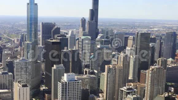 4K超高清时间推移芝加哥市中心视频的预览图