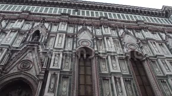 弗洛伦斯多莫意大利佛罗伦萨的花圣玛丽大教堂托斯卡纳视频的预览图