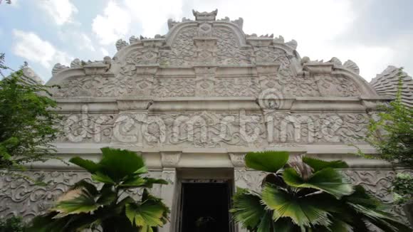 印尼苏丹前宫雅加达塔曼萨里城堡视频的预览图