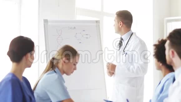 在医院做报告的医生小组视频的预览图