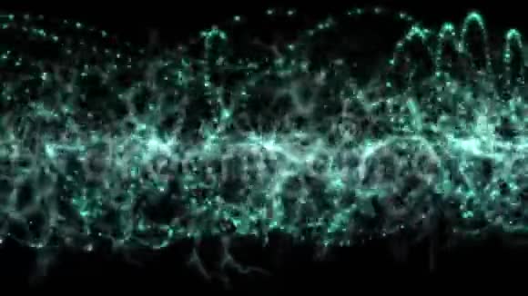 脉冲波等离子体技术粒子魔法烟火幻象光束能量视频的预览图