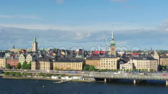 斯德哥尔摩景观瑞典延时放大4k视频的预览图