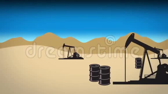 沙漠油田2蓝视频的预览图