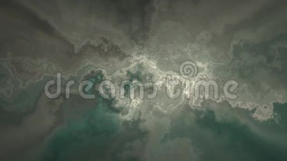 天然美丽大理石湍流图案灰绿色纹理动画背景全新独特品质多彩欢乐视频的预览图
