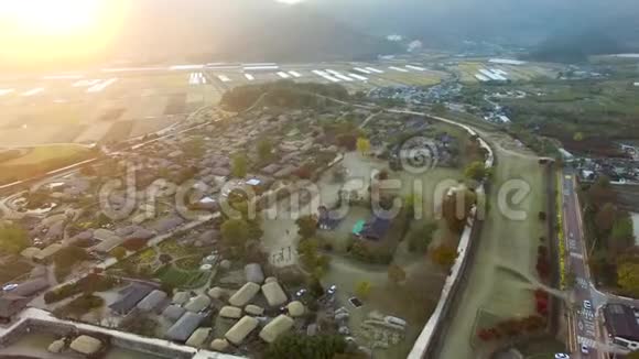 韩国JeollanamdoSunchonNakanEupseong无堡传统村视频的预览图